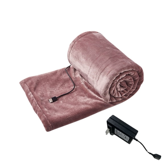 Kyusrd USB Flannel Blanket Heating Low Voltage Mattress Non Leakage Blanket Third Gear Temperature Regulation 160x85cm