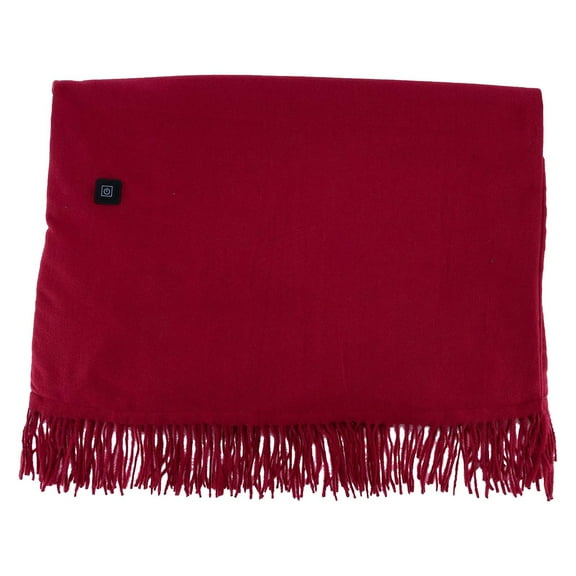 Kyusrd USB Heated Blanket Heated Throw Blanket USB Throw Blanket With Zipper Wearable Portable Throw Wrap Washable