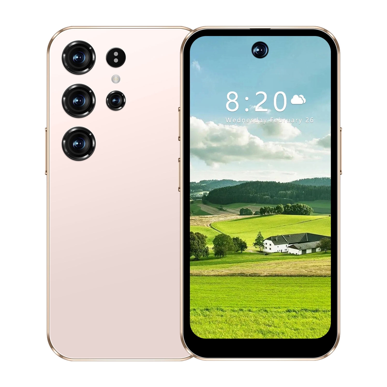 Kyusrd Unlocked android Smartphone 16GB ROM+2GB RAM android Phone 4IN HD Cell Phone 2MP Rear Camera System 2000mAh Phone Mobile Phone Large Storage