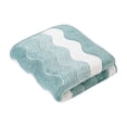 thumbnail image 1 of Kyusrd Velvet Hand Towels for Bathroom,Cotton Soft Absorbent Decorative Hand Towel for Face Spa Bath Gym Kitchen,Mint Green,35x75cm, 1 of 6