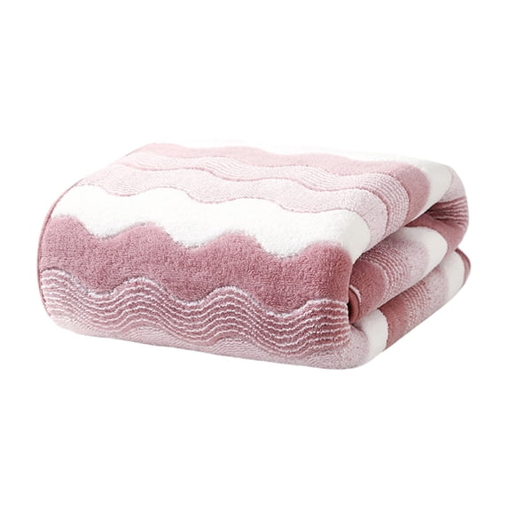 Kyusrd Velvet Hand Towels for Bathroom,Cotton Soft Absorbent Decorative Hand Towel for Face Spa Bath Gym Kitchen,Pink,35x75cm