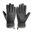 thumbnail image 1 of Kyusrd Winter Outdoor Riding Warm Touches Screen Gloves Windproof Warm Sports Antislip Gloves, 1 of 5