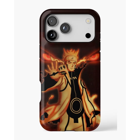 Kyuubi Mode H1065 Premium Durable Case for iPhone 17 16 15 14 13 12 11 Pro Max – Unisex Style
