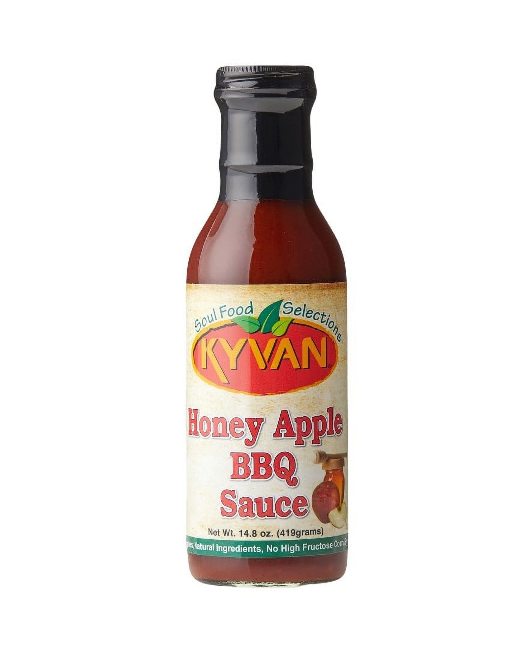 Kyvan Honey Apple BBQ Sauce, 15 Fl Oz