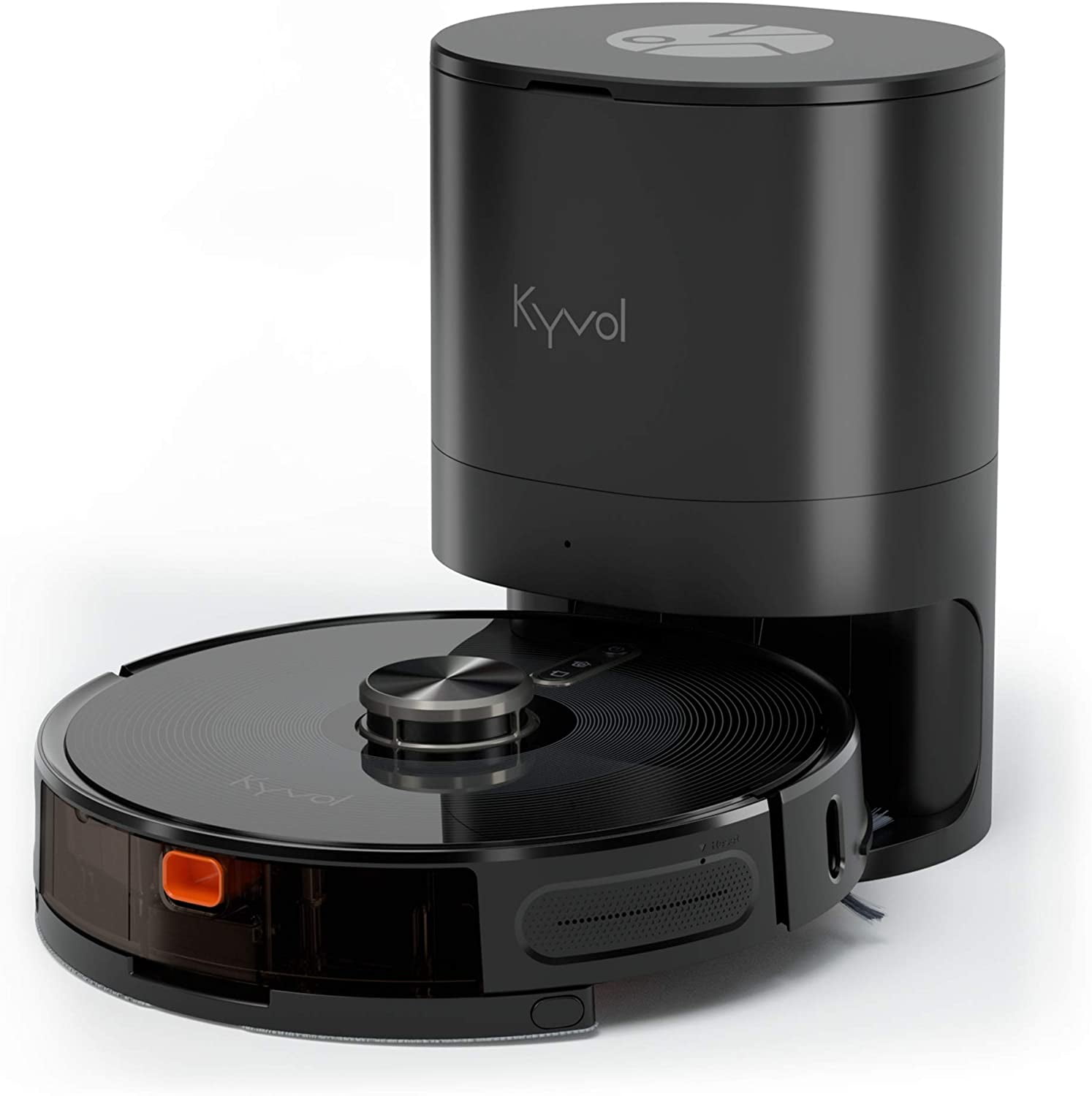 Kyvol Cybovac S31 Robot Vacuum and Mop, Automatic Dirt Disposal, Lidar Navigation, 3000Pa Suction Robotic Vacuum Cleaner with Mapping, 240 mins Runtime, Works with Alexa, Ideal for Pet Hair, Carpets