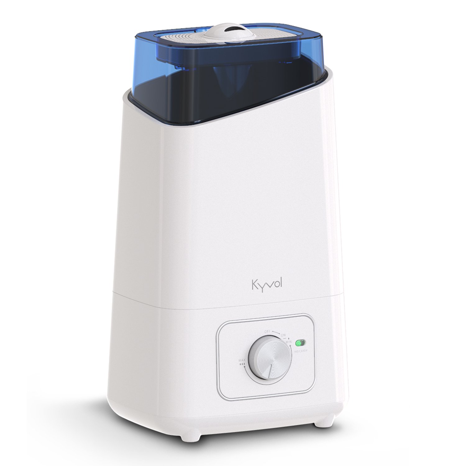 Kyvol Vigoair HD3 Humidifier, 4.5 L Cool Mist Humidifiers, 26 dB Quiet Ultrasonic Humidifiers, up to 75 Hours Runtime, BPA-Free, Auto Shut-Off, 360° Nozzle, Ideal for Plants, Home, Office, Baby
