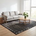 thumbnail image 1 of Kzaei 5'x7' Vintage Washable Area Rug for Living Room, Low Pile Non Slip Carpet Non-Shedding Large Area Rug Soft Indoor Stain Resistant Rug Floral Print Rug, 1 of 7