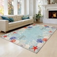 thumbnail image 1 of Kzaei 5'x7' Area Rug for Living Room, Ocean Coral Reef Themed Rug, Modern Soft Non-Slip & Easy to Clean Carpet, 1 of 6