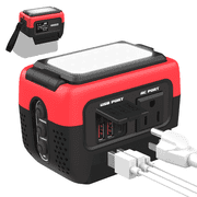 Kzreect 240W Power Inverter for Mil-w-k 18V, 120V 60Hz Pure Sine Wave, 18V Power Inverter with 4 Outputs for Outdoor Camping Emergency No Battery
