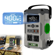Kzreect 400W Power Inverter Compatible with Ego 56V, AC 120V 60Hz Pure Sine Wave, 7A Fast Charge, 56V Power Inverter with 7 Outputs & 400LM LED for Camping, Work & Emergency Backup No Battery