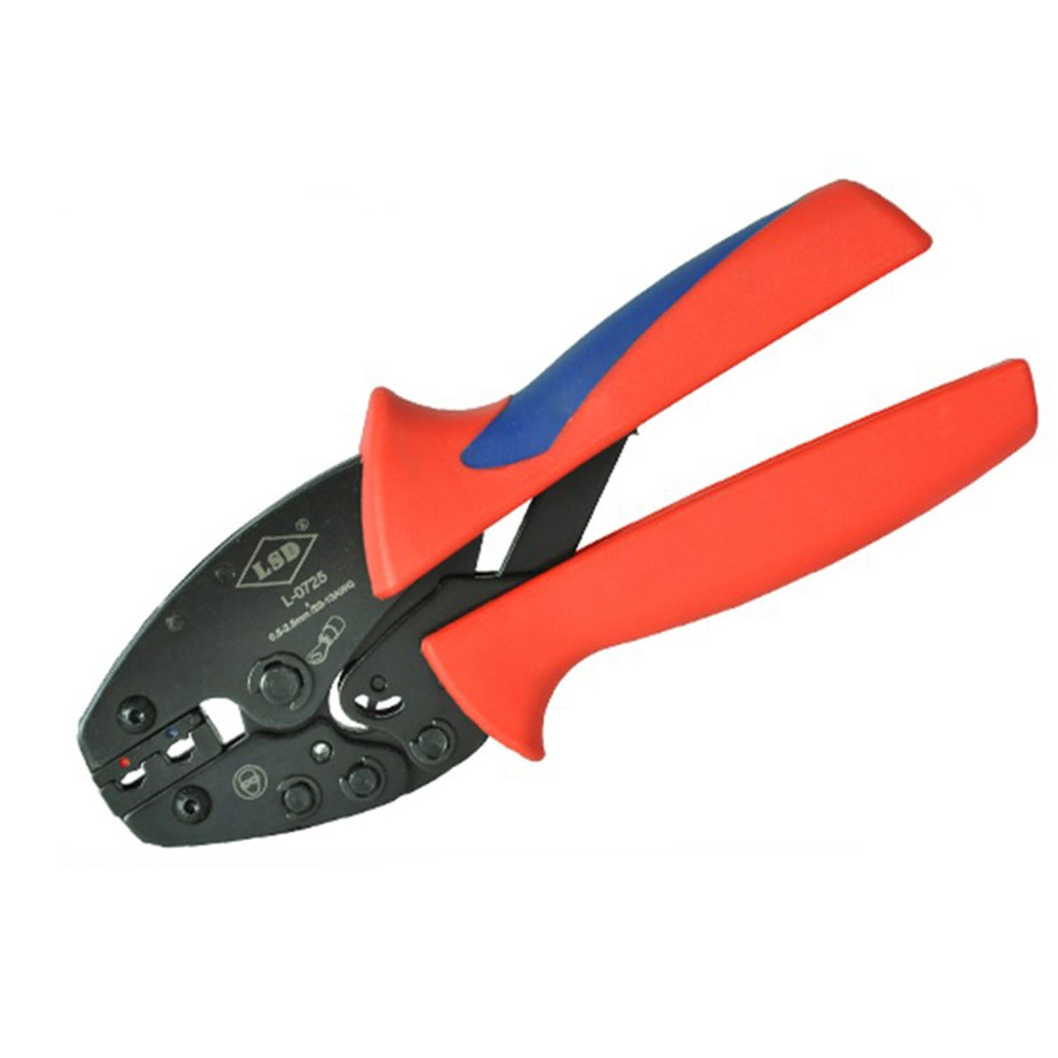 L-0725 Crimping pliers for 0.5-2.5mm² Surge Connectors Hand Crimping Plier Professional Hand Tool with CE&ROHS&ISO Certificate ,Durability That Lasts