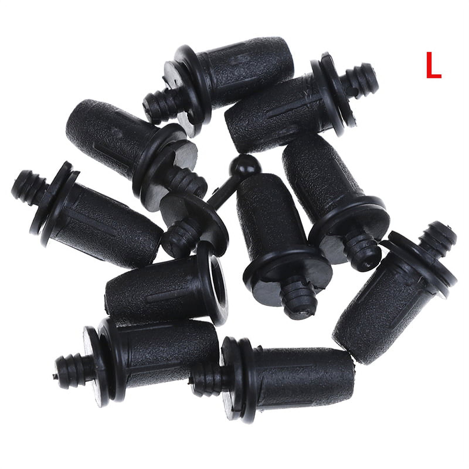 (L) 10 Pairs ball and socket type speaker grill peg kit plastic screws