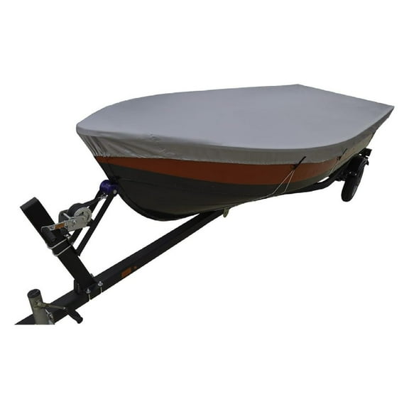 , L-1800, Silver Boat Cover 12' - 14' V-Hull Fishing