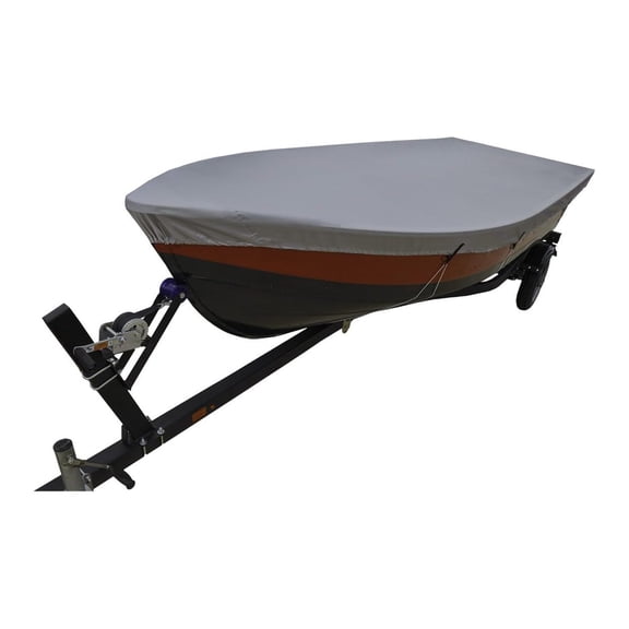 , L-1903, XT Series Silver Boat Cover 12' - 14' V-Hull Fishing