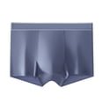 thumbnail image 1 of L-4X Plus Size Boxer Briefs for Men Big & Tall Underwear Mens Casual Cotton Solid Color Breathable Mid Waisted Support Athletic Workout Boxers, 1 of 4