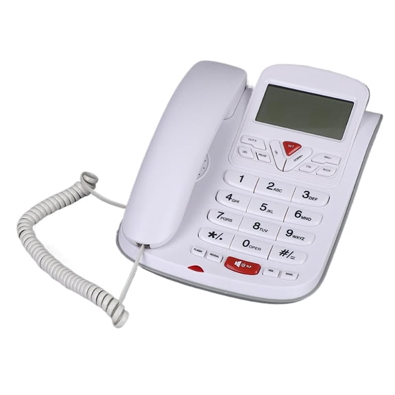 L-51 Business Landline Phone Telephone With Caller Display Number Storage For Hotel Guest Room, Corded Telephone