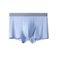 thumbnail image 1 of L-5X Plus Size Underwear for Men Big & Tall Boxer Briefs Mens Casual Solid Color Stretchy Slim Mid Waisted Breathable Support Athletic Workout Boxers, 1 of 5