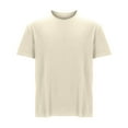 thumbnail image 1 of L-5XL T Shirts for Men Plus Size Short Sleeve Comfort-Cotton Tees Tops Casual Pullover Crewneck Basic Loose Loungewear Tshirts, 1 of 4