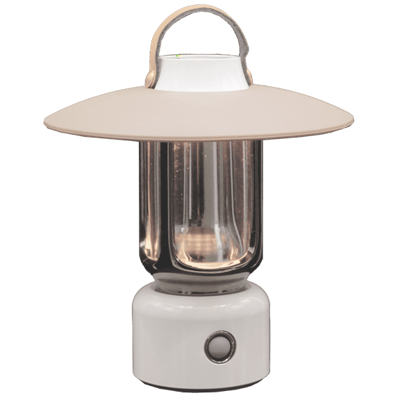 L-99 LED Mini Camping Lantern IPX4, Type-C Rechargeable Lamp, 5 Modes, Emergency Flashlight, Decoration, Outdoor Portable Light HYUGA (White)