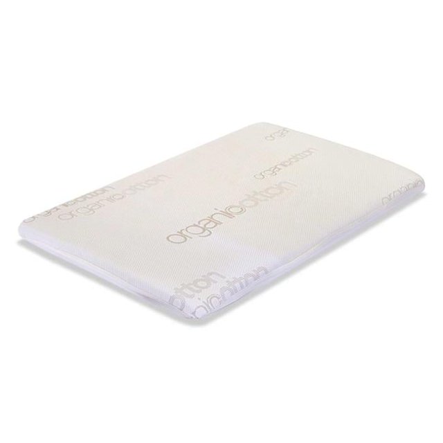 L.A. Baby Waterproof Blended Organic Cotton Fitted Cover for Mini & Portable Crib Mattress Pad-Non Full Size