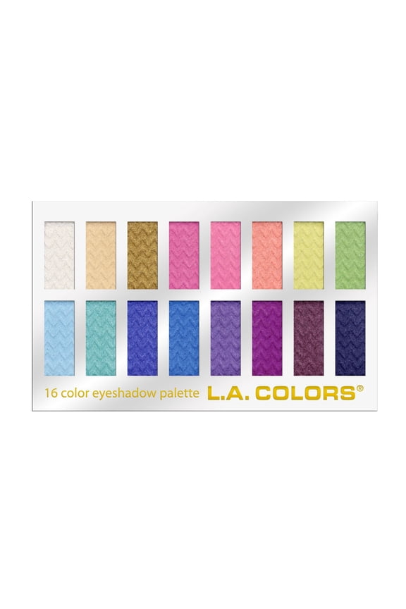 16 Color Matte & Shimmer Eyeshadow, Haute