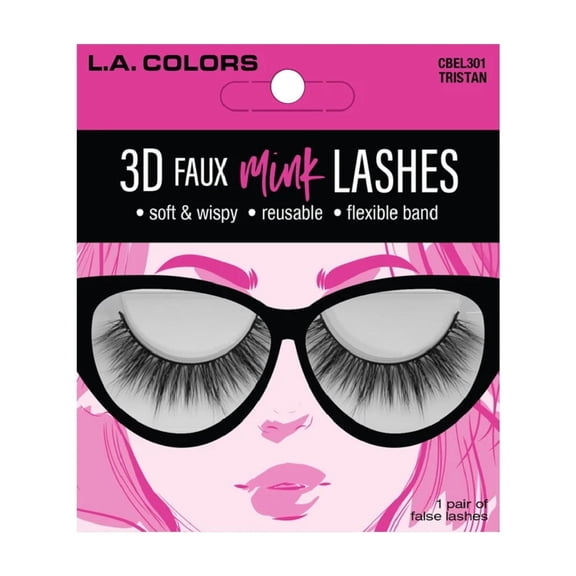 L.A. COLORS 3D Faux Mink Lashes