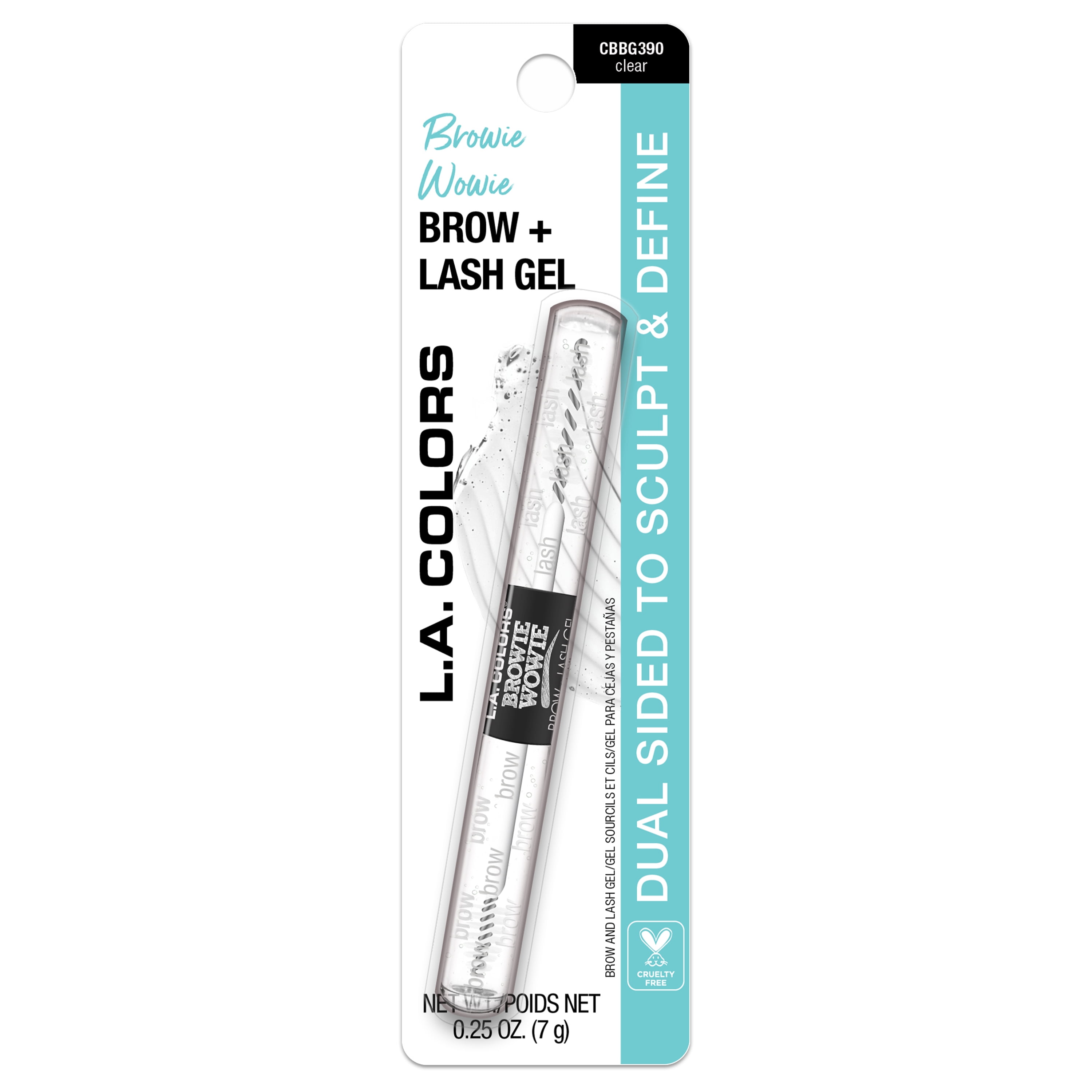 L.A. COLORS Browie Wowie Brow + Lash Gel, 0.25 fl oz