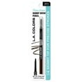 thumbnail image 1 of L.A. COLORS Browie Wowie Skinny Brow Pencil with Spoolie, Dark Brown, 0.003 oz, 1 of 7