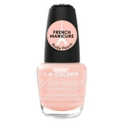 L.A. COLORS Color Craze Nail Polish, French Manicure, Nude Peach, 0.44 fl oz