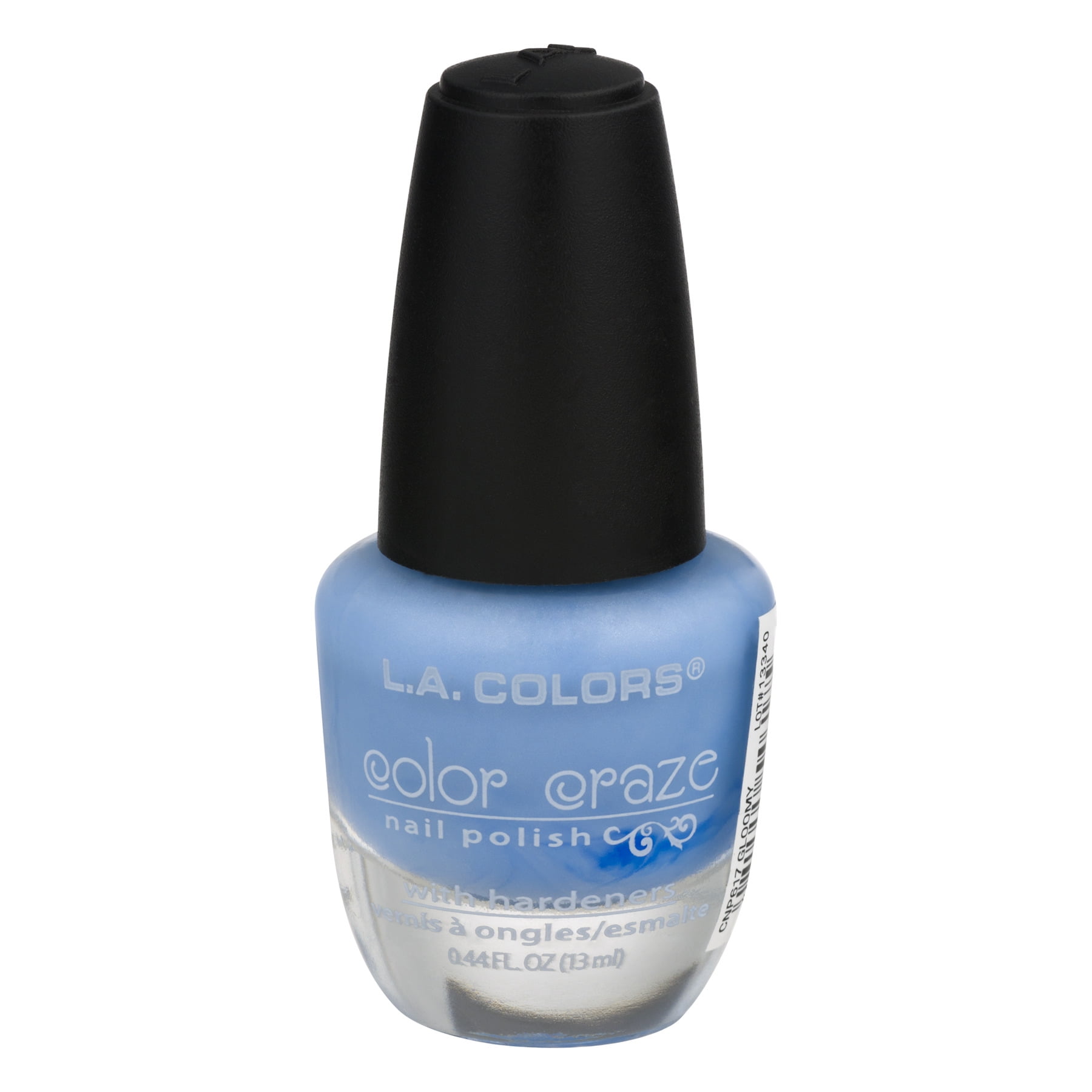 L.A. COLORS Color Craze Nail Polish, Gloomy, 0.44 fl oz