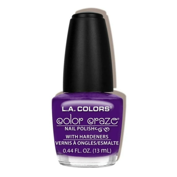 L.A. COLORS Color Craze Nail Polish, Nuclear Energy, 0.44 fl oz