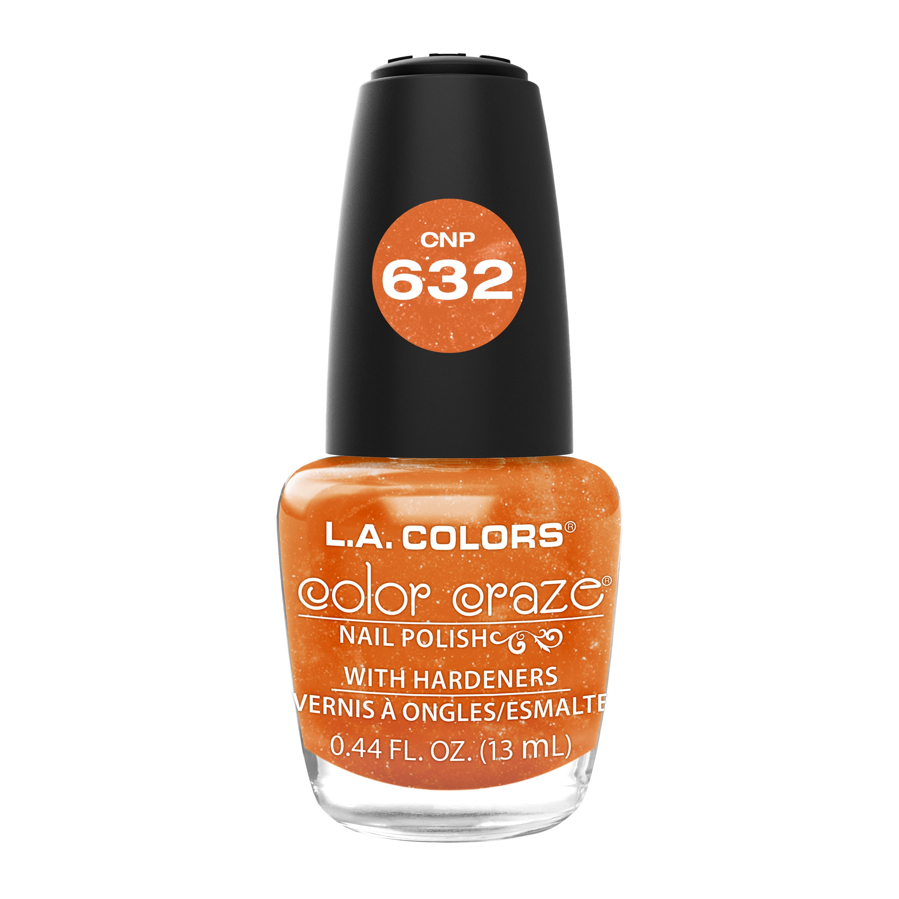 L.A. COLORS Color Craze Nail Polish, Orange Crush, 0.44 fl oz L.A. COLORS Color Craze Nail Polish, Orange Crush, 0.44 fl oz