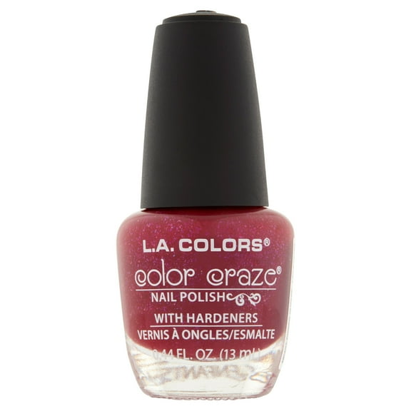 L.A. COLORS Color Craze Nail Polish, Power Outage, 0.44 fl oz
