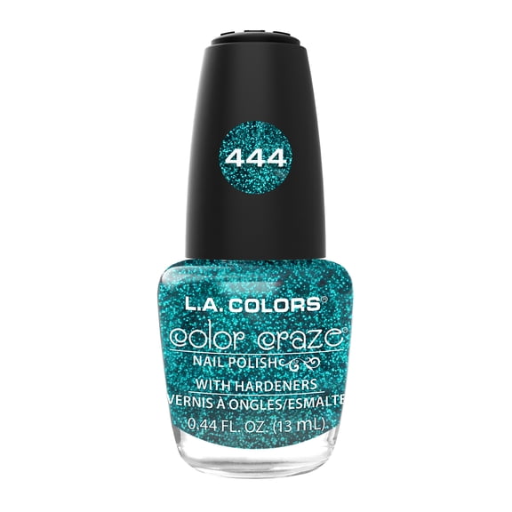 L.A. COLORS Color Craze Nail Polish, Treasure Island, 0.44 Oz