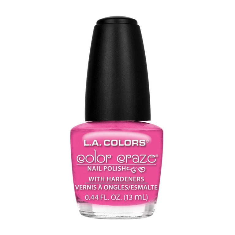 L.A. COLORS Color Craze Nail Polish, Vacay, 0.44 fl oz - Walmart.com