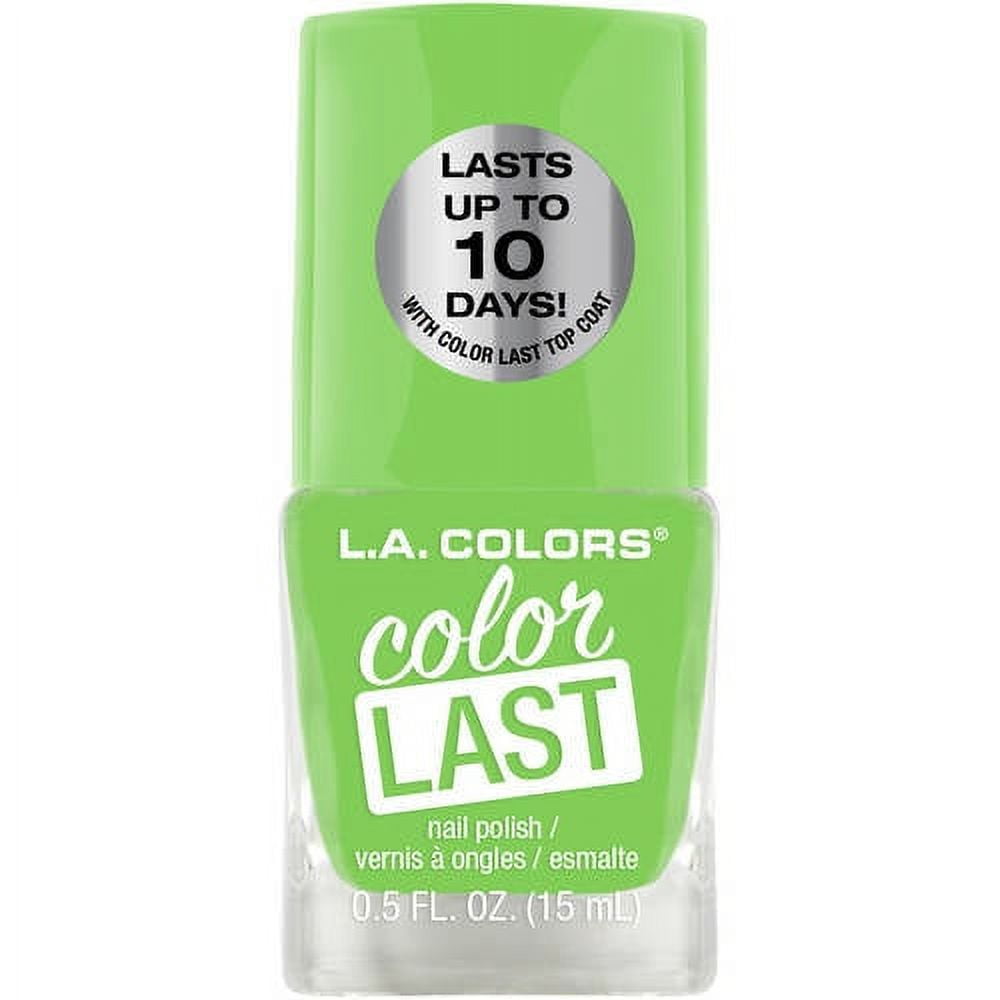 L.A. COLORS Color Last Nail Polish, Energy, 0.5 fl oz