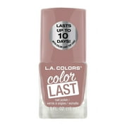 L.A. COLORS Color Last Nail Polish, Nude, 0.5 fl oz