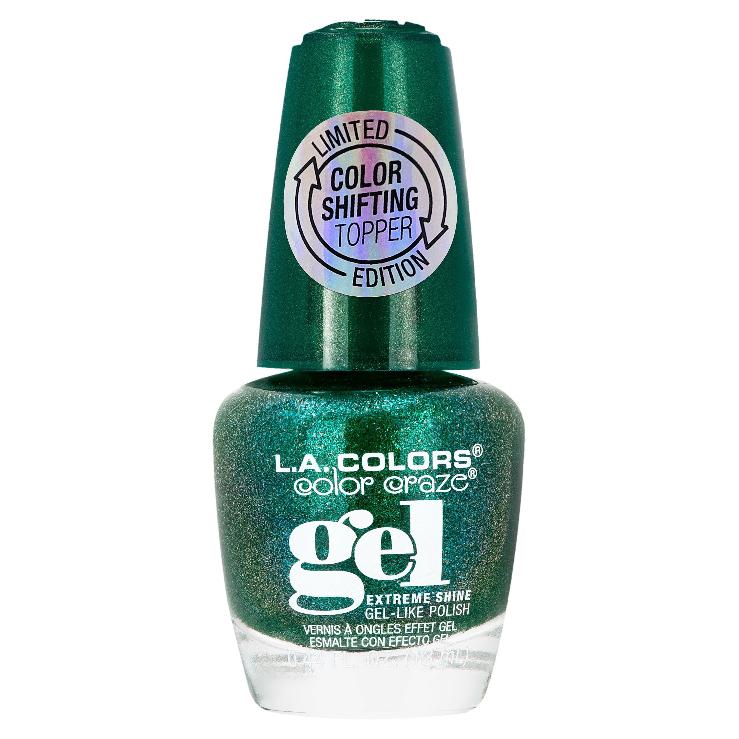 L.A. COLORS Color Shifting Nail Polish Retrograde 0.44 fl oz Multi