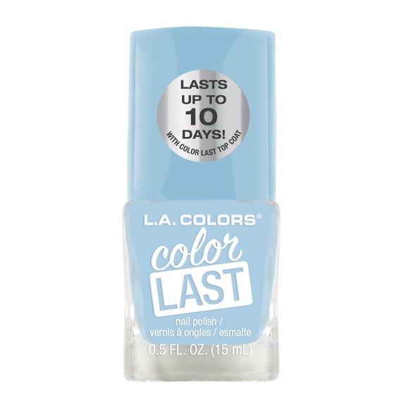 L.A. COLORS ColorLast Nail Polish, Bubbles, 0.50 fl oz