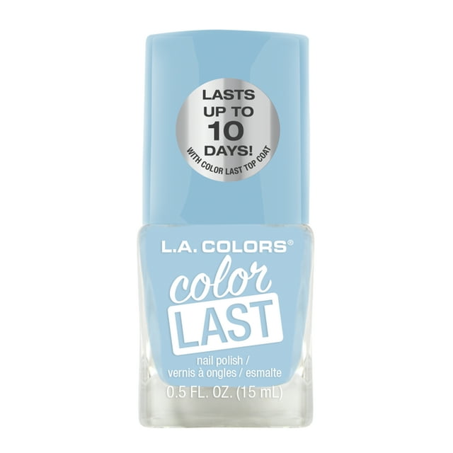 L.A. COLORS ColorLast Nail Polish, Bubbles, 0.50 fl oz