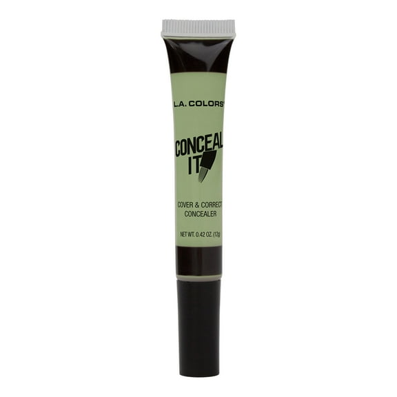 L.A. COLORS Concealer High Coverage, Conceal It, Green, 0.42 fl oz