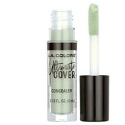 L.A. COLORS Concealer, Ultimate Cover, Green Color Corrector, 0.13 fl oz