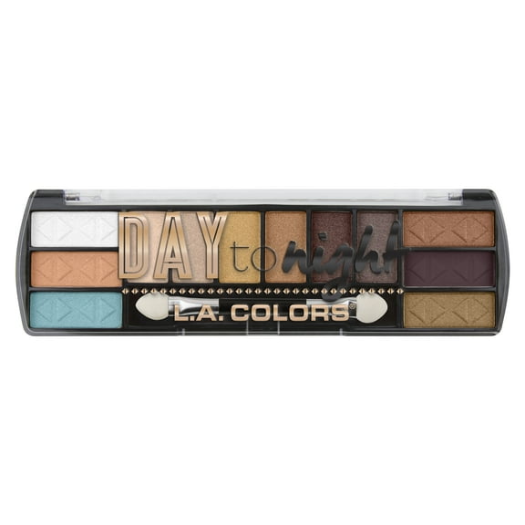 L.A. COLORS Day to Night Eyeshadow Palette, Sunset, 0.28 fl oz