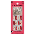 thumbnail image 1 of L.A. COLORS Deluxe Nail Tip, Cherry Charm, 26 Piece, 1 of 4