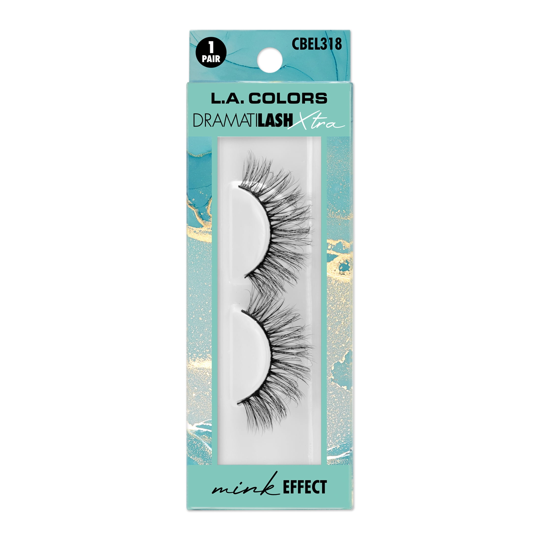 L.A. COLORS Eyelash, Dramatilash, Metaglam, 1 Pair