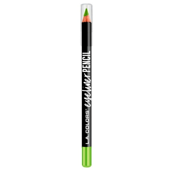 L.A. COLORS Eyeliner Pencil, Lime Green, 0.035 fl oz