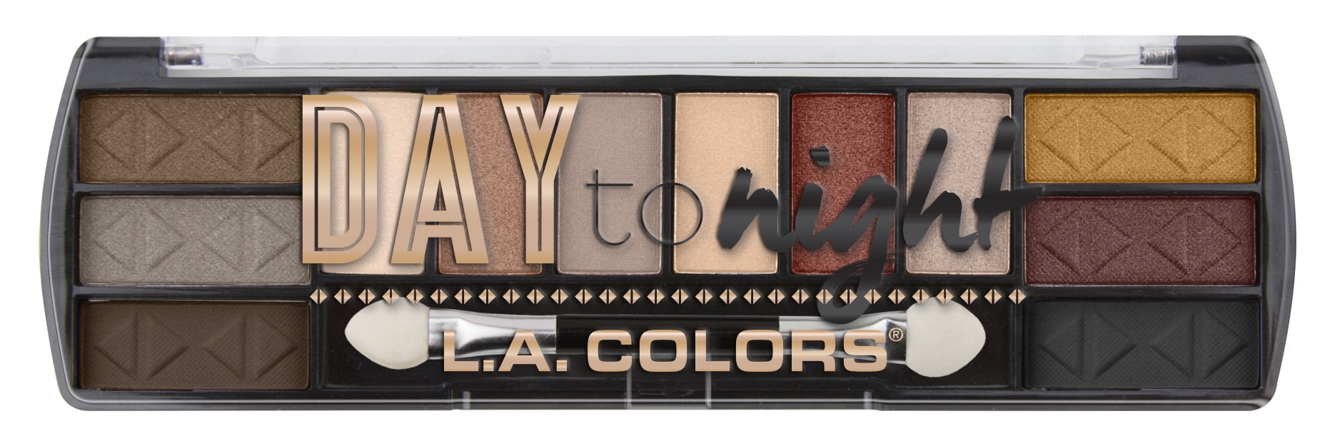 L.A. Colors 12 Color Eyeshadow Palette - Traditional 4pc Set + 1 Full - HOK  Distributors