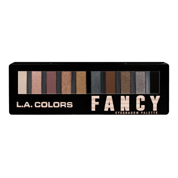 L.A. COLORS Eyeshadow, Personality Palette, Fancy, 0.58 oz