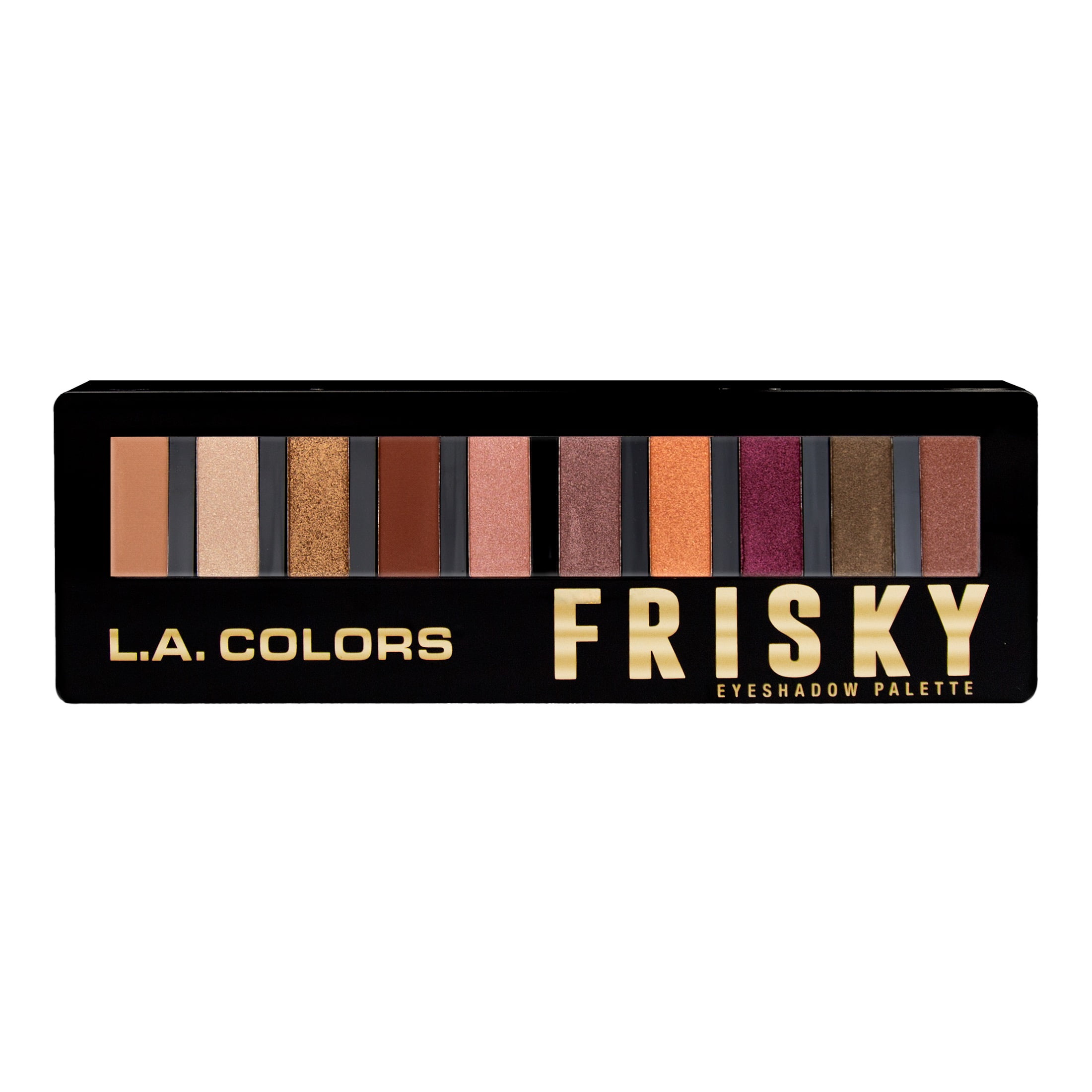 L.A. COLORS Eyeshadow, Personality Palette, Frisky, 0.58 oz