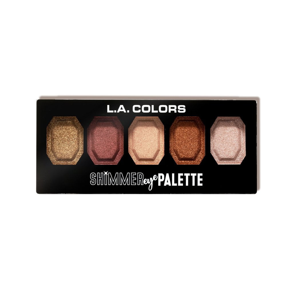 L.A. COLORS Eyeshadow Shimmer Palette, Beam Me Up, 0.39 fl oz